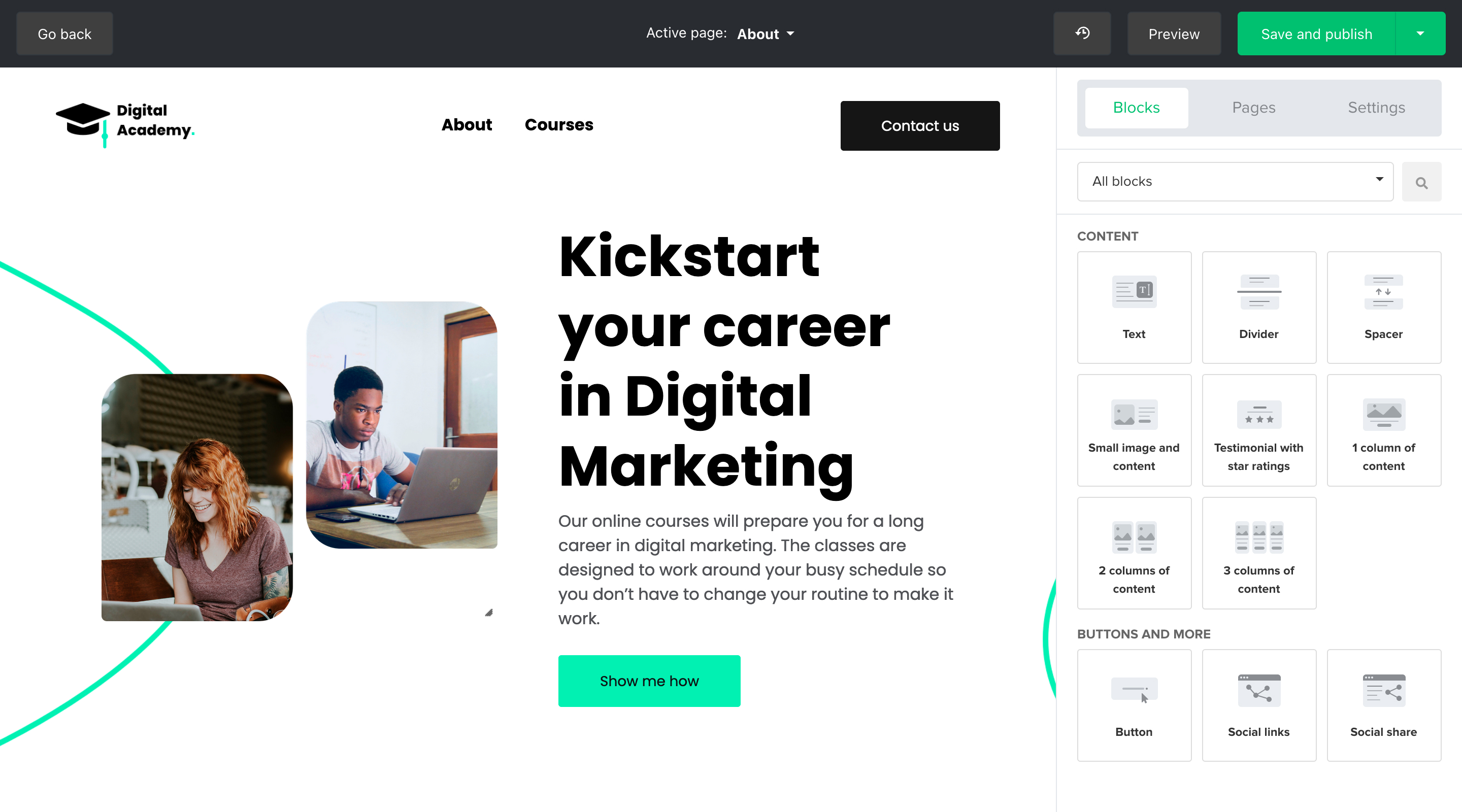 Landing Page Builder